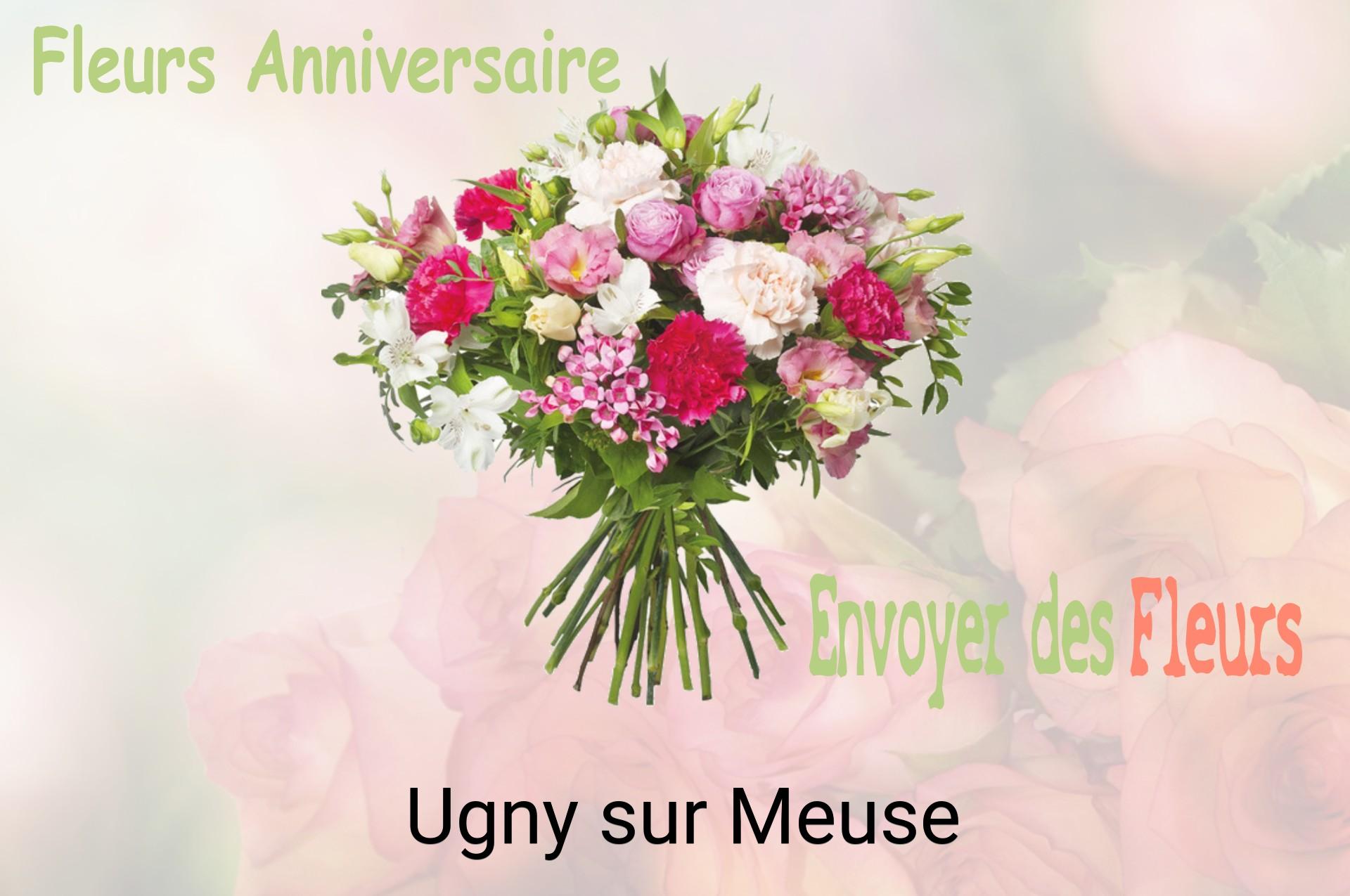 Bouquet de fleurs d’anniversaire livré à Ugny-sur-Meuse